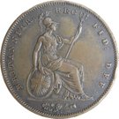 1 Penny - Victoria (1st portrait)
