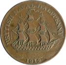 ½ Penny (Yorkshire - British Naval)