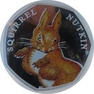 50 Pence - Elizabeth II (Squirrel Nutkin; Silver Proof)