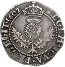 ¼ Thistle Merk - James VI (8th Coinage)