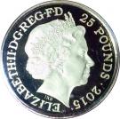 25 Pounds - Elizabeth II (Winston Churchill; Gold Proof)