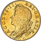 ½ Guinea - James II