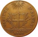 ½ Penny (Middlesex - St. Pauls)