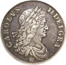 1 Crown - Charles II (1st portrait)