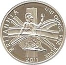 20 Pence - Elizabeth II (4th portrait; 1/10 oz Fine Silver)