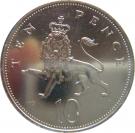 10 Pence - Elizabeth II (2nd portrait; Set Issue)