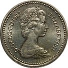 1 Pound - Elizabeth II (2nd portrait; Royal Arms)