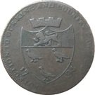 ½ Penny (Kent - Canterbury / J. Robertson)