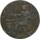 ½ Penny (Norfolk – Norwich)