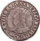 1 Shilling - Elizabeth I (2nd issue)