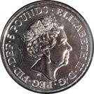 5 Pounds - Elizabeth II (5th portrait; Royal Wedding)