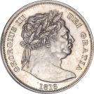 ½  Crown - George III