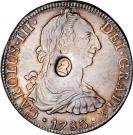 1 Dollar - George III (Countermarked Coinage)