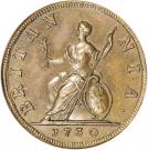 1 Farthing - George II