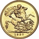 1 Sovereign - George VI