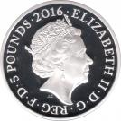 5 Pounds - Elizabeth II (Battle of the Somme;  Silver Proof)