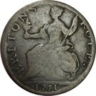 ½ Penny (Gloriovs Iervis - Britons Rule)