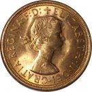 1 Sovereign - Elizabeth II (1st portrait)