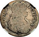 ½ Merk - Charles II (1st Coinage)