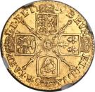 1 Guinea - George I (tie in hair with loop and 1 end)