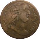 ½ Penny  (Louis the Sixteenth - Music Charms)