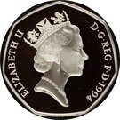 50 Pence - Elizabeth II (D-Day Anniversary; Silver Proof)