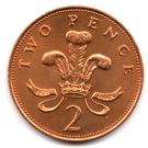 2 Pence - Elizabeth II (2nd portrait; Set Issue)