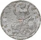 ½ Penny - James II