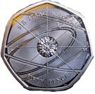 50 Pence - Elizabeth II (5th portrait; Sir Isaac Newton)