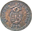 ½ Penny (Bristol - Brass & Copper Company)