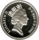 1 Pound - Elizabeth II (Northern Irish Flax; Silver Proof)