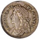 1 Shilling - James II