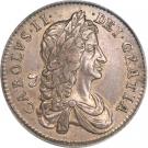 1 Shilling - Charles II (1st milled bust)