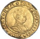 ½ Sovereign - Edward VI (2nd period; uncrowned bust)