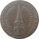 ½ Penny (Somerset - Bristol / Hawkins Bird)