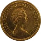 1 Sovereign - Elizabeth II (2nd portrait)