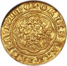¼ Noble - Edward III (Pre-treaty period; class G)