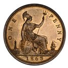 1 Penny - Victoria (2nd portrait)