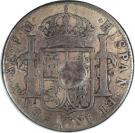 8 Reales - George III (Countermarked Coinage)