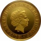 2 Pounds - Elizabeth II (Steam Locomotive; Gold Proof)