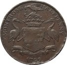 ½ Penny (Angusshire - Montrose / Lunatic Hospital)
