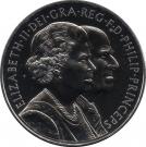 5 Pounds - Elizabeth II (Diamond Wedding)