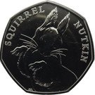50 Pence - Elizabeth II (5th portrait; Squirrel Nutkin)