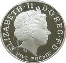 5 Pounds - Elizabeth II (Royal Birth; Silver Proof)