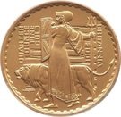 25 Pounds - Elizabeth II (4th portrait; 1/4 oz Fine Gold)