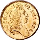 ½ Guinea - William III