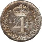 4 Pence - George V (Maundy Coinage; 2nd issue)