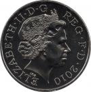 5 Pounds - Elizabeth II (4th portrait; Restoration of the Monarchy)