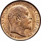 ½ Penny - Edward VII