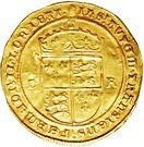 ½ Sovereign - Edward VI (3rd period)
